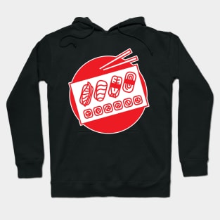 Minimalistic Sushi Hoodie